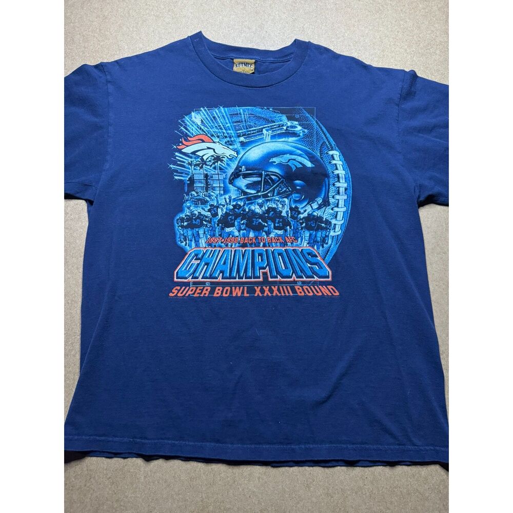 1998 Men's Broncos Tee/ Size XL/ Great condition